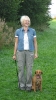 Kerstin mit Sammy